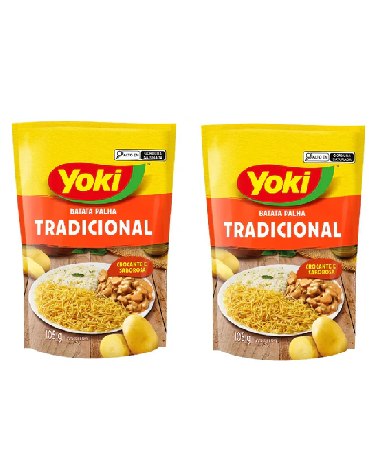 Yoki Traditional Straw Potatoes 2 x 105g 210G